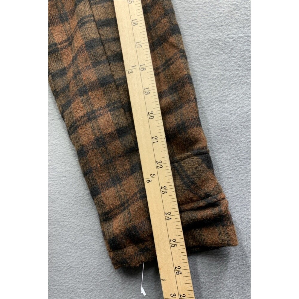 Urban Republic Collection Women's Jacket Plaid Check Belted Brown Size 1X NEW - Picture 7 of 16